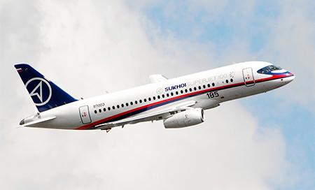 Sukhoi Superjet 100 Compañía aérea peruana planea comprar aviones rusos Superjet 100